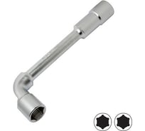 Ключ гаечный 6-ти гранный торцевой FORCE Г-образный, 28мм, с отверстием под шпильки 75328