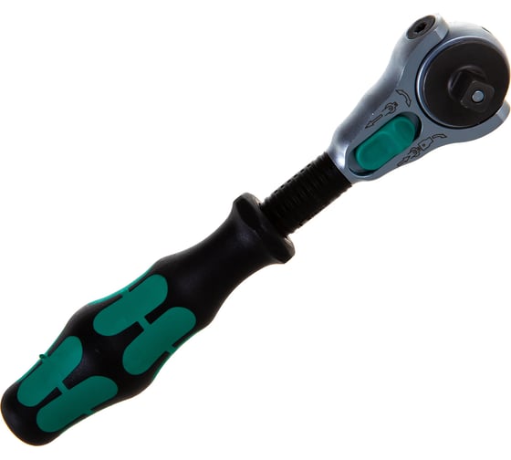 Трещоточный ключ Wera, Zyklop 1/4"х152 мм, WE-003500