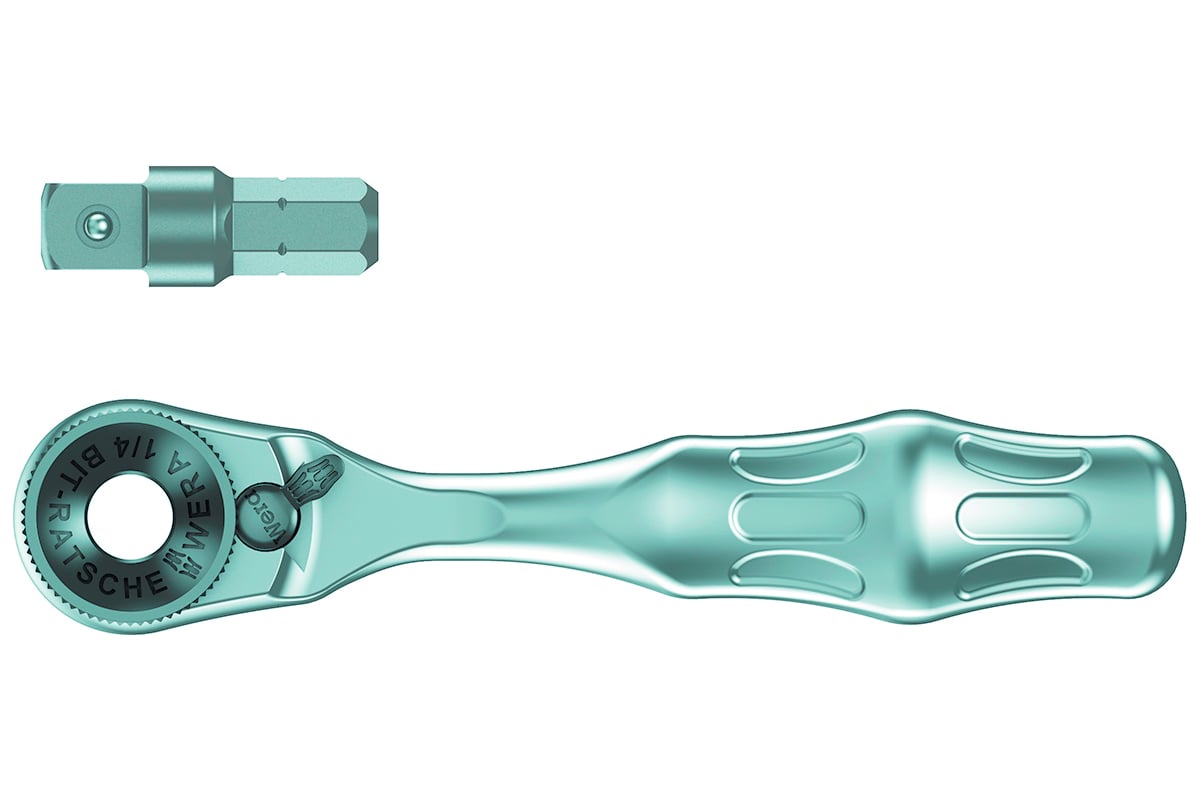 Трещотка 8001 A 1/4" SB Wera WE-073230 - выгодная цена, отзывы ...