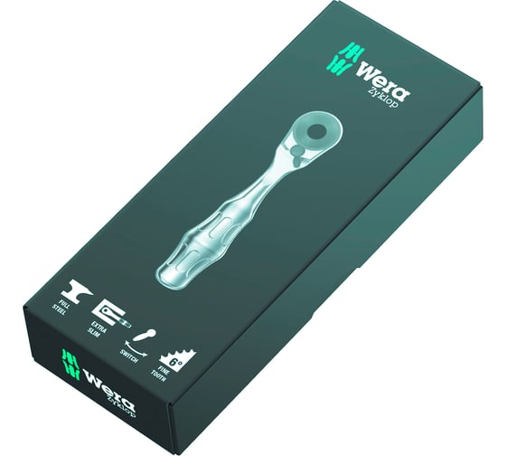 Трещотка 8001 A 1/4" SB Wera WE-073230