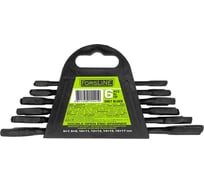 Набор ключей рожковых ForsLine 6 предметов FL-5067 Black(66620)