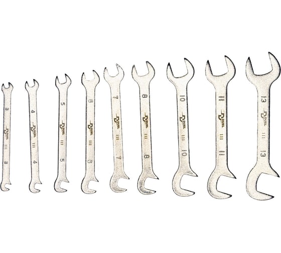 Набор рожковых угловых мини ключей DUEL в блистере, 9 предметов 11109109