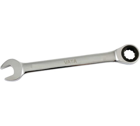 Ключ комбинированный трещоточный VATA 72 зуба SW 19 мм 871019