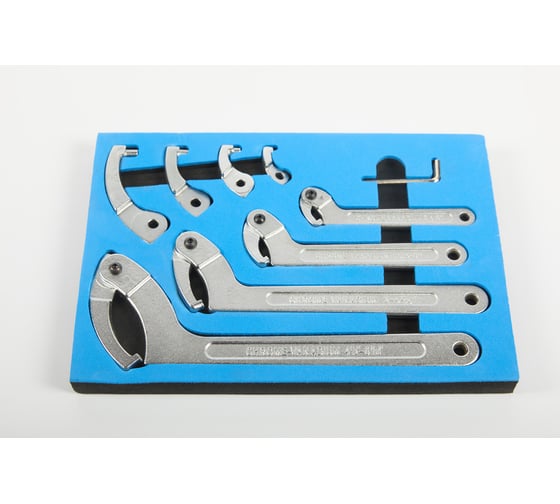 Радиусные ключи шарнирные REDLI (шлиц и штифт, набор 2,3,4,6) TD1207SS