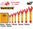Набор диэлектрических рожковых ключей INGCO 7 шт. INDUSTRIAL HKISPA0701 2