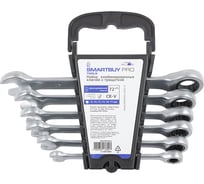 Ключи с трещоткой Smartbuy, набор 6 штук, 8-17 мм, 72 зуба, CR-V сталь, PRO TOOLS () SBT-PRO-WS-6