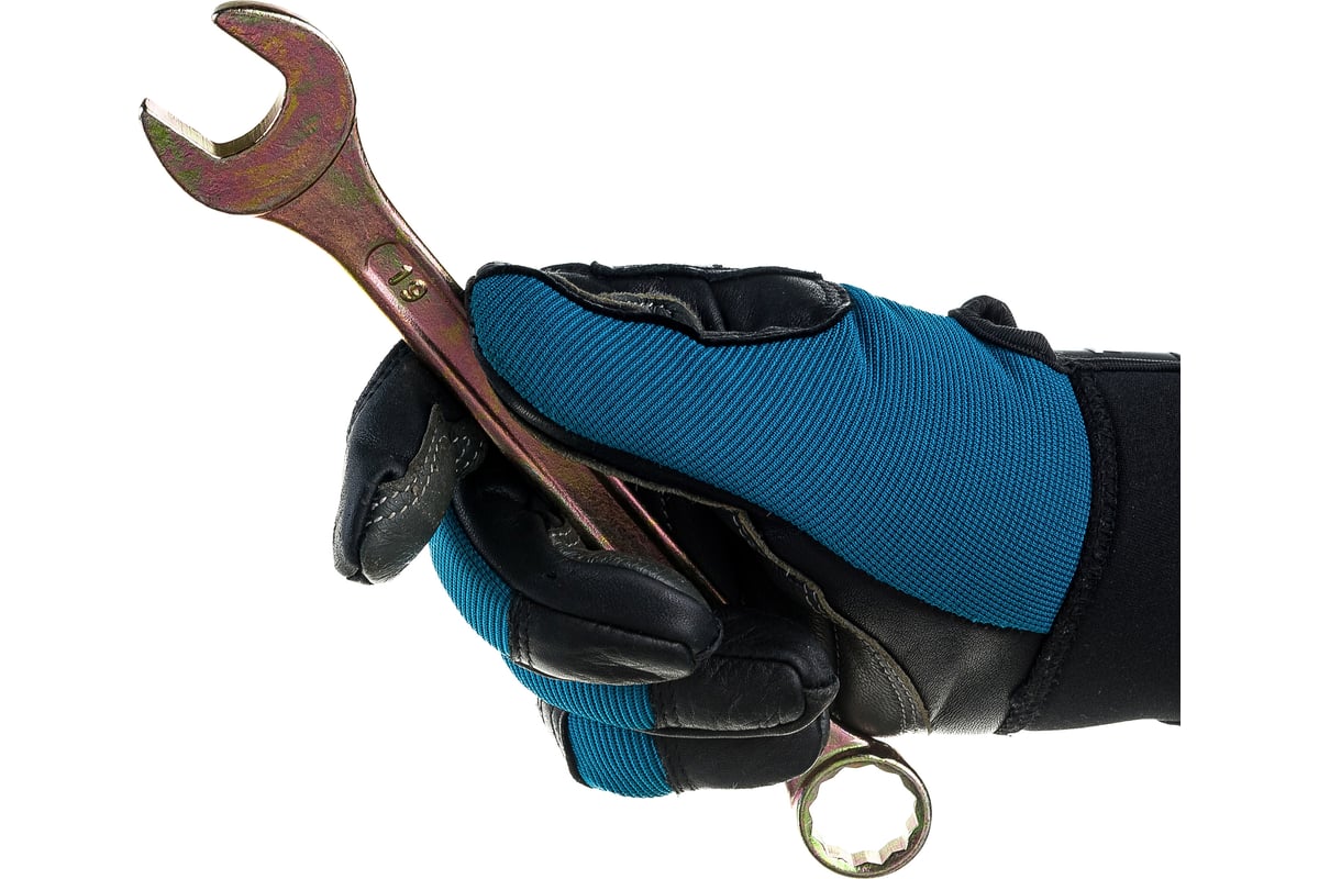 Набор рожково-накидных ключей ЕРМАК 8 предм. 8-19мм, желтый цинк 736 ...