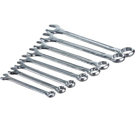 Набор из 8 комбинированных ключей РОКОТ 6, 7, 8, 10, 12, 13, 14, 17 мм 736-129