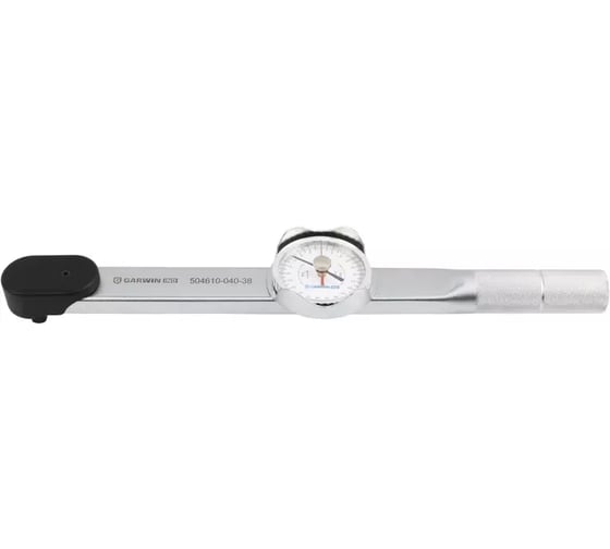 Динамометрический ключ Garwin 0-40 Нм, стрелочного типа, двусторонний, с приводным квадратом 3/8 504610-040-38