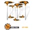 Набор шестигранных ключей DINGQI Hex 8шт. H2.0/H2.5/H3.0/H4.0/H5.0/H6.0/H8.0/H10.0 17009 2