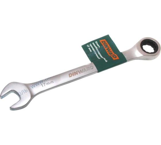Ключ комбинированный трещоточный DINWARD 17 746092v