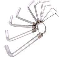 Ключи Г-образные 6-гранные JCB набор 10пр. (1.5, 2, 2.5, 3-8, 10мм) JCB-5102R(65624)