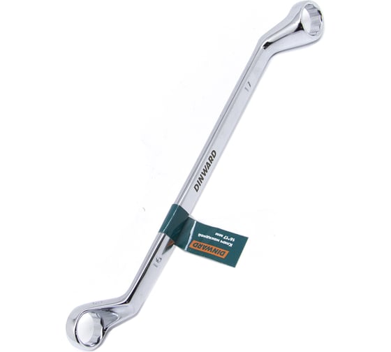 Ключ накидной DINWARD 16х17 мм, CrV, эллиптическая форма 746098v
