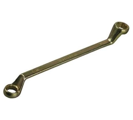 Накидной изогнутый ключ МАСТЕР 6 x 7 мм STAYER 27135-06-07