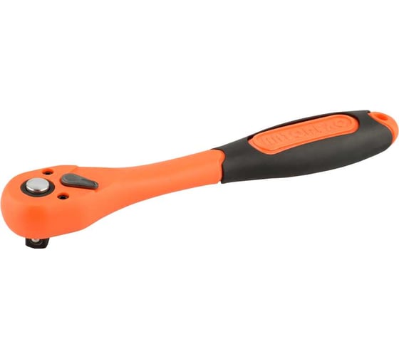 Трещотка Автоdело 1/2DR (двухкомпонентная; изогнутая; L=257мм; 72 зубца; 5град) 39589 17419