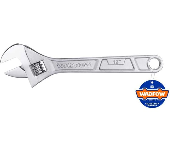 Ключ разводной WADFOW 300 мм, 0-35 мм 6/24 WAW1112