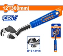 Ключ трубный WadFow самозажимной 300 мм, 19-43 мм 6/36 WPW0A12