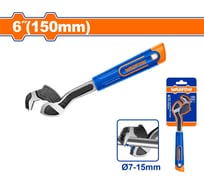 Ключ трубный WadFow самозажимной 150 мм, 7-15 мм 10/120 WPW0A06