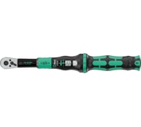 Динамометрический ключ WERA Lock A 5 серии Click-Torque, регулируемый, функция отключения затяжки Torque Lock, реверсная трещотка, для правой затяжки, 2.5-25 Нм WE-075690