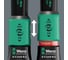 Динамометрический ключ WERA Lock A 5 R/L серии Click-Torque, регулируемый, функция отключения затяжки Torque Lock, посадочное гнездо 1/4, для правой и левой затяжки, 2,5-25 Нм WE-075693 2