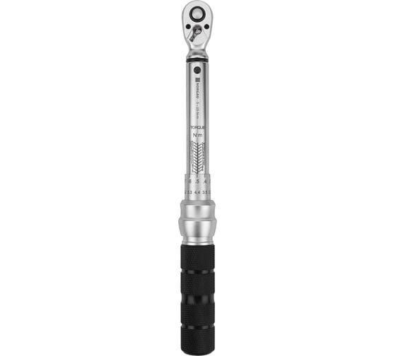 Динамометрический ключ NORGAU предельный с трещоткой 1/4" 5-25 Нм, тип NTW30-025RL 051109005