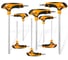 Набор шестигранных ключей DINGQI Torx, 8 шт., размеры T10/T15/T20/T25/T30/T40/T45/T50 17008 1