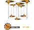 Набор шестигранных ключей DINGQI Torx, 8 шт., размеры T10/T15/T20/T25/T30/T40/T45/T50 17008 2