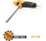 Набор шестигранных ключей DINGQI Torx, 8 шт., размеры T10/T15/T20/T25/T30/T40/T45/T50 17008 5