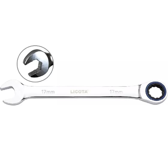 Ключ комбинированный трещоточный Licota 32 мм ARW-76M32