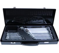 Набор ключей комбинированных Licota 16 предметов, 6-24 мм, в металлическом ящике AWT-ERSK06