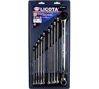Набор ключей экстрадлинных Licota 10 пр. 10-19 мм AWT-LSMK01