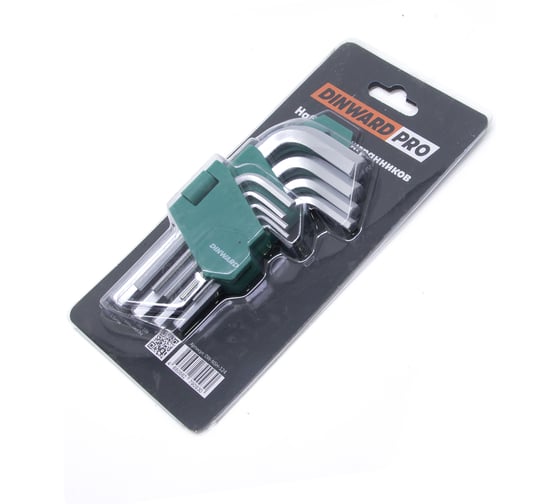 Набор шестигранников DINWARD 9 шт (1,5-10) холдер малый 746373v