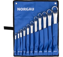 Набор накидных ключей NORGAU в сумке-скатке 11 предметов, тип NRS2-011, 060307911