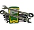 Набор комбинированных ключей WYNNS 7шт (8-19) с трещоткой W0599/ Tools 00-00008873 4