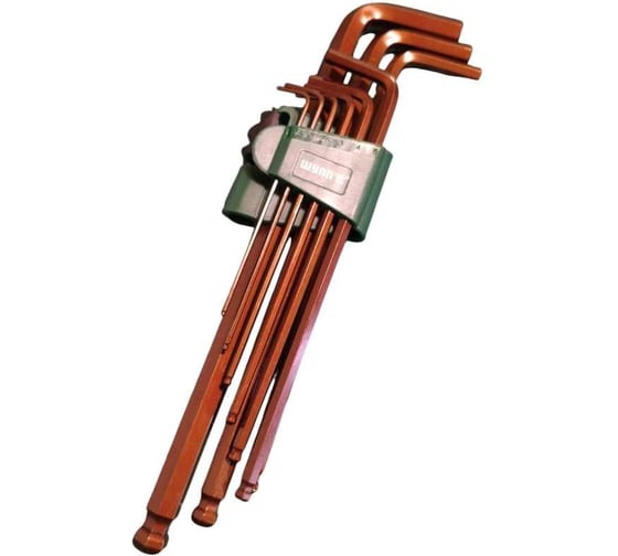 Набор шестигранных ключей WYNNS 9шт (1,5-10) S2 W0439A/ Tools 00-00018356