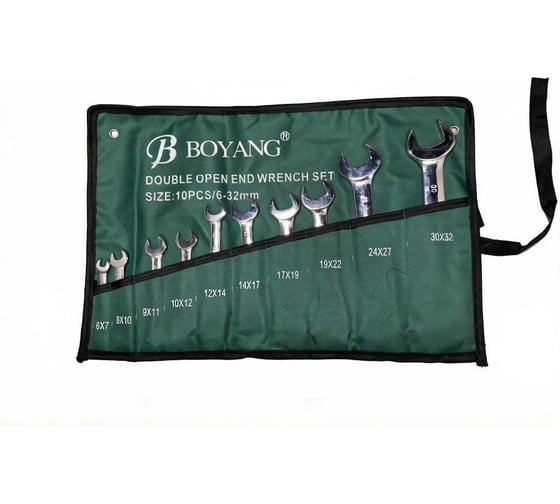 Набор ключей комбинированных REALTOOLS 6-32, 10 шт RTL-NKK-10632