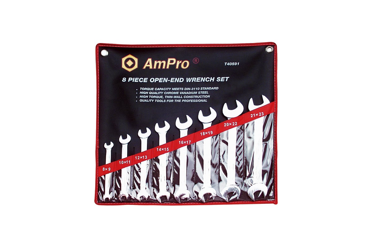  рожковых ключей 12 предметов 6-32 мм AmPro T40592 - выгодная цена .