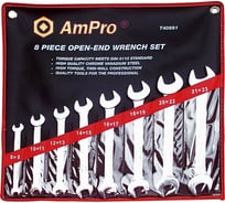 Набор рожковых ключей 12 предметов 6-32 мм AmPro T40592