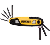 Набор Torx ключей T9-T40 Dewalt 8 шт DWHT70264
