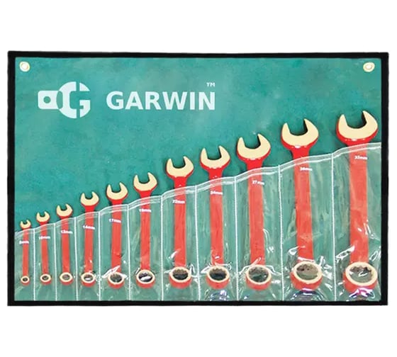 Набор ключей Garwin комбинированных искробезопасных 10-32 мм, 10пр. GSK-0210