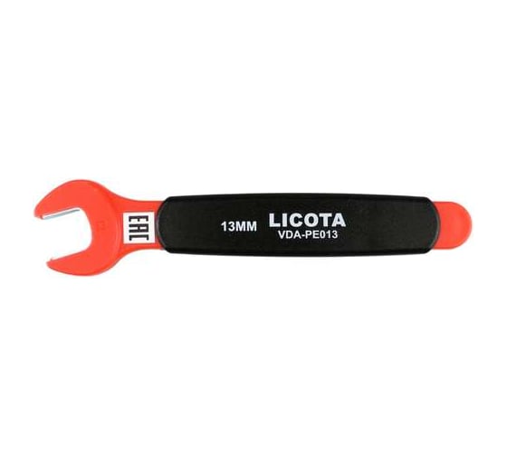 Ключ гаечный рожковый Licota односторонний VDE 1000V 13 мм VDA-PE013