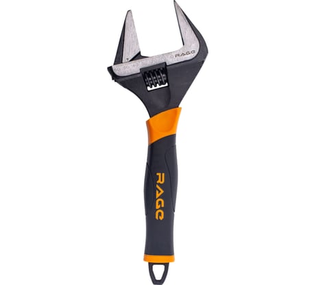 Ключ разводной с тонкими губками и широким зевом RAGE By VIRA раскрытие до 60 мм 300 мм 311104