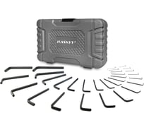 Набор шестигранных метрических и дюймовых ключей HASKYY 30 предметов CISS30T-15