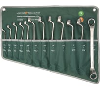 Набор ключей Дело Техники накидных дюймовых, 12 шт., планшет тетрон. 512892