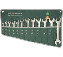 Набор ключей Дело Техники рожковых дюймовых, 12 шт., планшет тетрон. 510892