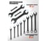 Набор ключей комбинированный 12пр. SIGMATOOL Sigmatool-5198 BLACK(68304) 5