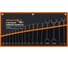 Набор ключей комбинированный 16пр. MEGATOOLS MT-5199 BLACK(68312) 1