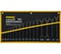 Набор ключей комбинированный 16пр. WMC TOOLS WMC-5199 BLACK(68308) 1