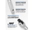 Вороток шарнирный с накаткой Forsage 3/8L-200мм F-8013200(15784) 3