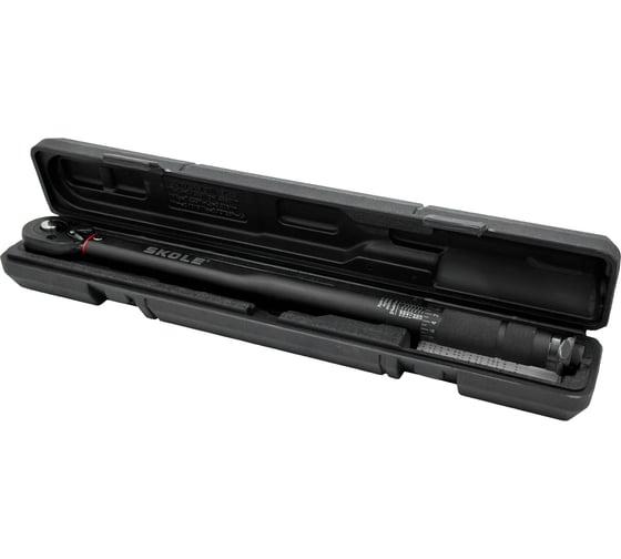 Ключ динамометрический 1/2, диапазон 28-210Нм, 465мм х 28мм Skole DYN-465050